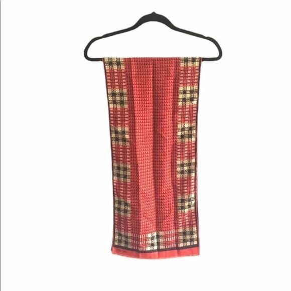 Mirsa Vintage Silk Scarf Print One Size - Picture 4 of 9